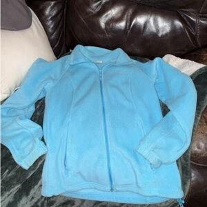Columbia Light Blue Teddy Jacket